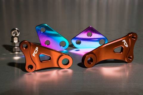 CRF250RX'22-25 FCP Titanium Engine Mounts